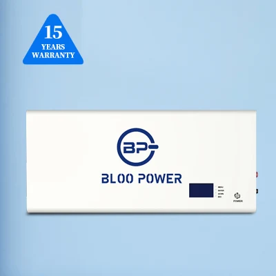 Bloopower 10kw 10kwh 20ah 400 Ah 48 Volt for Home Lighting Residental 5.12kwh Electric BMS Chargers House Supply at Home on Grid Storage Battery