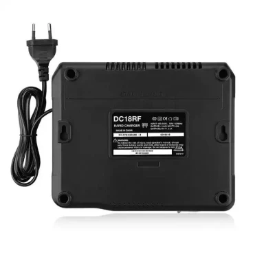 DC18RC Li-ion Battery Charger with LED Screen Suitable for Makita 14.4V-18V Lithium-Ion Battery Bl1830 Bl1840 Bl1850 Bl1815