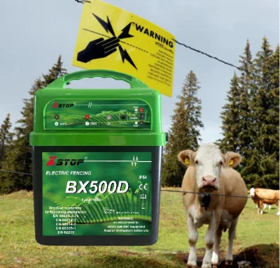 DC 12V Battery Electric Fence Energizer Charger Output on 5 Joules 100 Km with LED Indicator