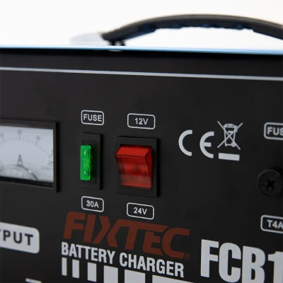 Fixtec Car Rechargeable Battery Charger 24V 12V Automatic Battery Charger for Car Truck Motorcycle