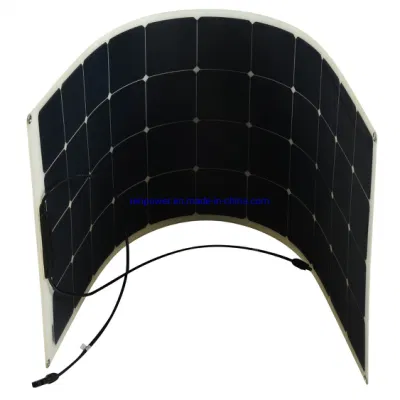 High Efficiency Sun Power Customized 110W Panneaux Solaires for Battery Charge