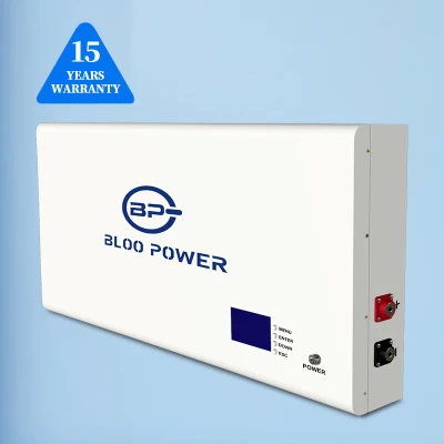 Bloopower 10kw 10kwh 20ah 400 Ah 48 Volt for Home Lighting Residental 5.12kwh Electric BMS Chargers House Supply at Home on Grid Storage Battery