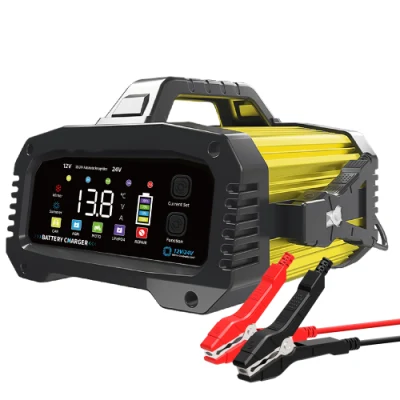 Portable Car Truck Battery Charger 12V 24V Fast Solar System Battery Charger with RoHS CE Ukca Certified