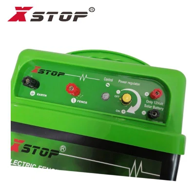 Solar Powered Low Impedance Charger Electric Fence Energizer and Charger for Electric Fence Farm