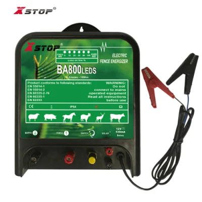 DC Electric Fence Charger for Sheep, Horse, Cattle, Cows, Alpaca, Goat