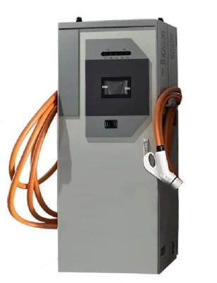 2 Outlet DC Fast Car Battery Commercial Charger EV Charging Station