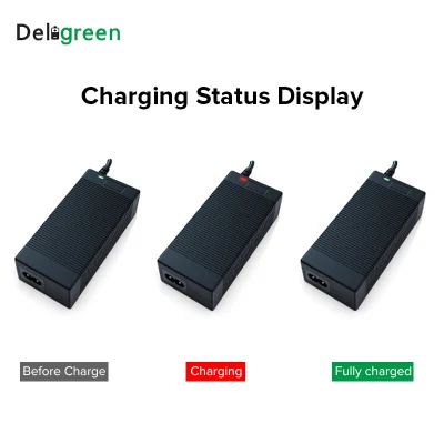 39V 8ah 12ah 17ah 18650 LiFePO4 10AMP Battery Charger for E-Bike Forklift Charger