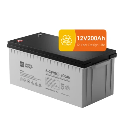 Ue AGM Gel Lead Acid Batteries 12V 24V 90ah 200ah Sealed Rechargeable Battery