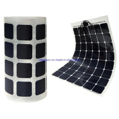 High Efficiency Sun Power Customized 110W Panneaux Solaires for Battery Charge