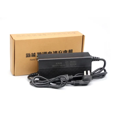 Universal Input 180-240VAC High Power Battery Charger 48V12A for Lithium Lead-Acid Batteries