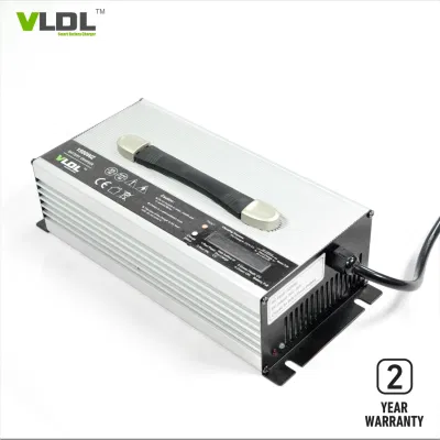  12V 14.6V 80A High Power Battery Charger, Intelligent 4 Steps Charging