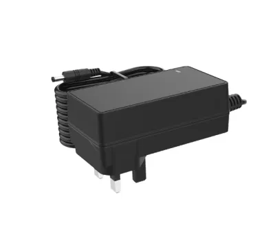 12.6V 12.6VDC 1A Power Cord Adapter 100-240V Input Power Supply Li-ion Battery Charger with United Kingdom Blades