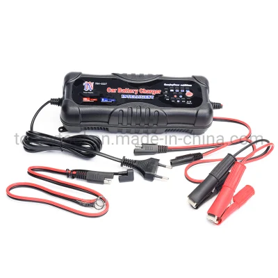 Car Battery Charger 12V/10A 24V/5A Smart Automatic Battery Charger Maintainer Trickle Charger for Car Truck Motorcycle Lawn Mower Boat Marine Lead Acid Battery