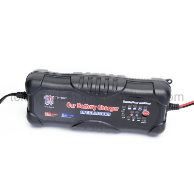 Car Battery Charger 12V/10A 24V/5A Smart Automatic Battery Charger Maintainer Trickle Charger for Car Truck Motorcycle Lawn Mower Boat Marine Lead Acid Battery