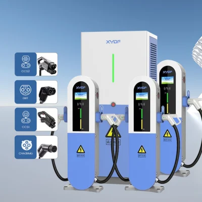 Xydf Double Gun CE Approved 360kw DC EV Multiple Standard Charger with CCS1 CCS2 Chademo EV Charge Station