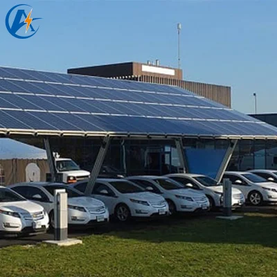7kw AC Solar Powered Electric Vehicle Charging Stations IEC 62196-2 with Floor-Mounted Level 2 Type 2 Solar Powered Car Solar Power Battery Car Charger