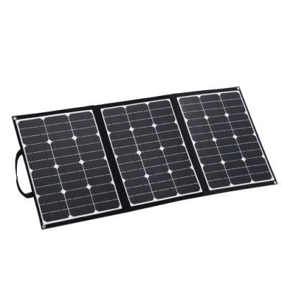 100W Foldable Solar Panel Charger for Cell Phone Camping Car Battery