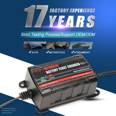 CARSPA &nbsp;New Series 6V 12V 1A 4A 10A &nbsp;Battery Charger For Cars Motorcycle Auto