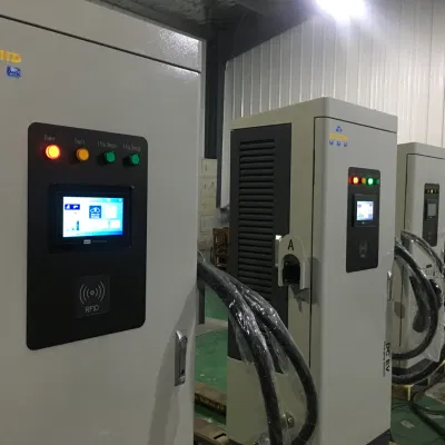 Commercial Use 60kw 120kw DC Electric Car Battery Charger Charging Station