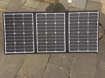 100W Foldable Solar Panel Charger for Cell Phone Camping Car Battery