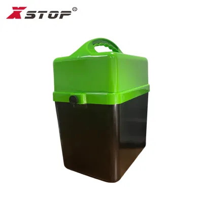 Battery Security Electric Fence Energizer Output 4.0 Joule Solar Fencing Charger for Agriculture