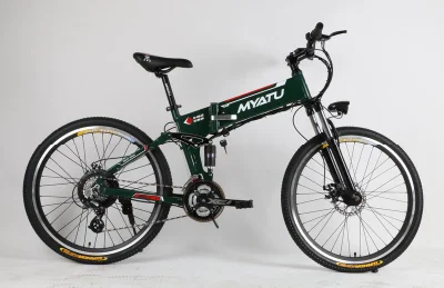 Big Power Hummer Battery Powered Folding Mountain E Bike
