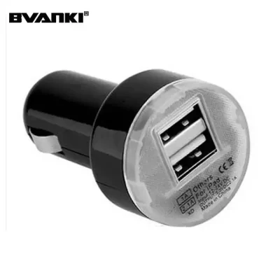 Universal Micro Auto 2 Port USB Car Charger for iPhone iPad 2.1A Mini Car Charger Adapter Cargador Coche Carregador De cellular