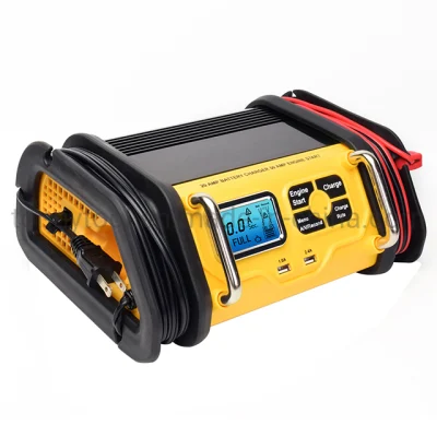 12V/20A Automotive Battery Charger, 7-Stage Battery Maintainer &amp; Temperature Compensation, Portable Smart Battery Charger for Car