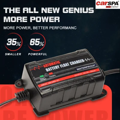 CARSPA &nbsp;New Series 6V 12V 1A 4A 10A &nbsp;Battery Charger For Cars Motorcycle Auto