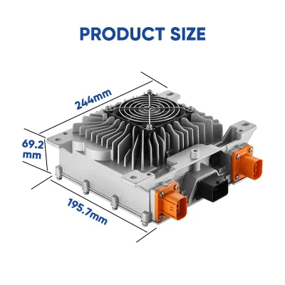 3300W EV Charger Air Cooling Electric Automotive Battery Charger Can Bus Obc