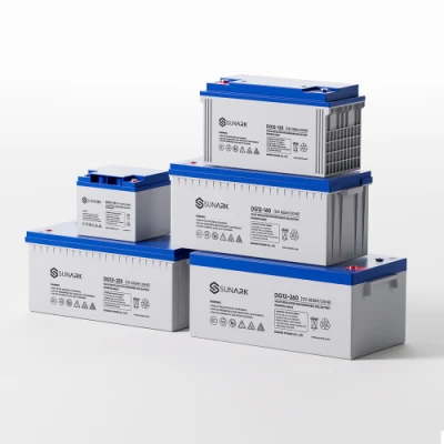 Rechargeable Deep Cycle Solar Gel Batteries 12V 24V 200ah 300ah 600ah Lead Acid Battery