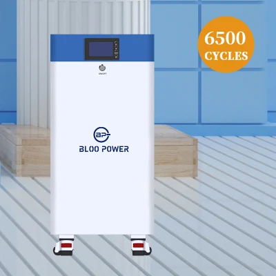 Bloopower 400ah 500ah LiFePO4 Charger for Solar System 5kwh Ion Home Use Storage Pack 10 Kw Kwh Source Backup Lithium Battery