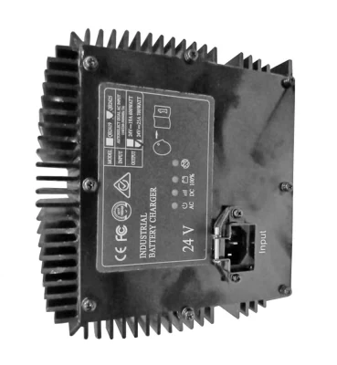 Industrial Battery Charger 24V Used for Electric Forklift Trucks, The Automotive Sector,