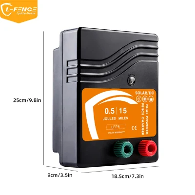Farm Electric Fence Energizer 0.5j Fencing Charger for Cattle