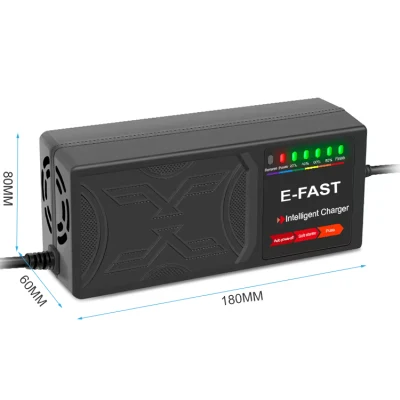 CE RoHS FCC Certification 48V 60ah Lead-Acid Battery Charger for Motorcycle Scooter