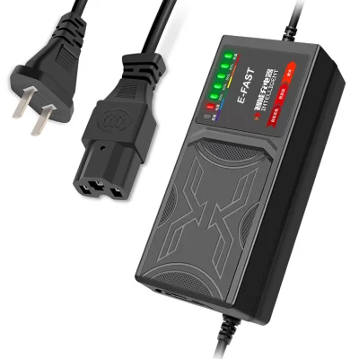 CE RoHS FCC Certification 48V 60ah Lead-Acid Battery Charger for Motorcycle Scooter
