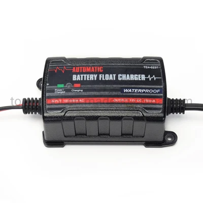 Portable Car Maintenance Battery Charger - Auto 6V/12V 750mA Trickle Charger