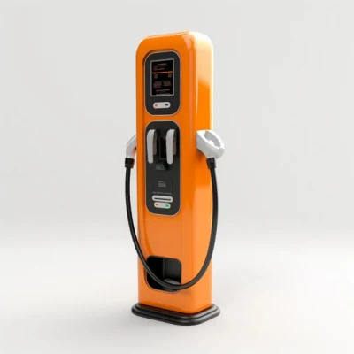 2 Outlet DC Fast Car Battery Commercial Charger EV Charging Station