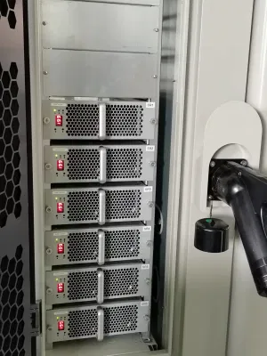 Commercial Use 60kw 120kw DC Electric Car Battery Charger Charging Station