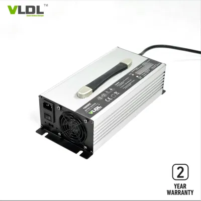 12V 14.6V 80A High Power Battery Charger, Intelligent 4 Steps Charging