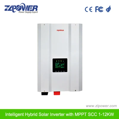 1-12kw Solar Power Inverter Pure Sine Wave Hybrid Inverter Charger
