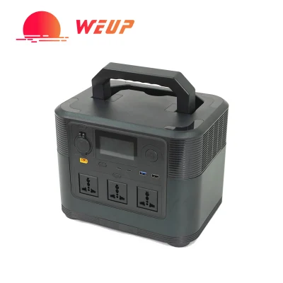 LiFePO4 Battery 1200W 1000W 1kw Porable Power Station Peak Power Fast Charger for Outdoor Camping