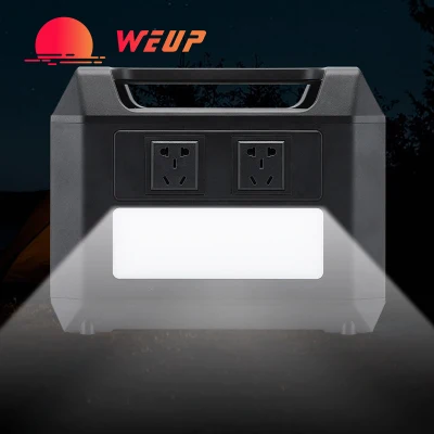 LiFePO4 Battery 1200W 1000W 1kw Porable Power Station Peak Power Fast Charger for Outdoor Camping