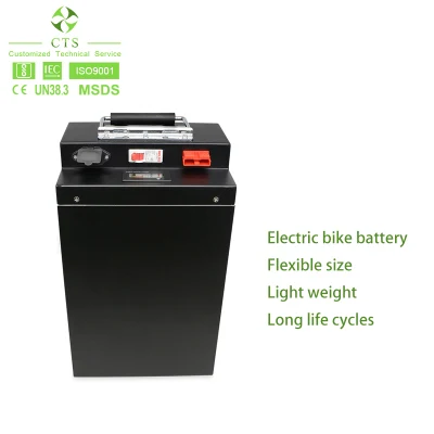 Cts Electric motorcycle Lithium Ion Battery 96V 40ah 50ah Electric Bike Battery with BMS Charger