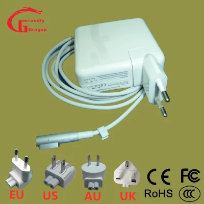 Factory 45W 60W 85W Magsafe L T Tip Power Adapter Laptop/Notebook/Computer Switching Power Supply Battery Charger for Apple MacBook