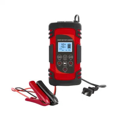 Universal Rechargeable Car Battery Charger 12V 24V Get CE RoHS FCC Approval