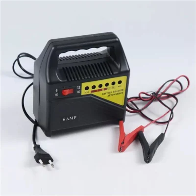 Popular Auto Charger Lead-Acid Battery Charger 6/12V 4/6/8A Car Battery Charger