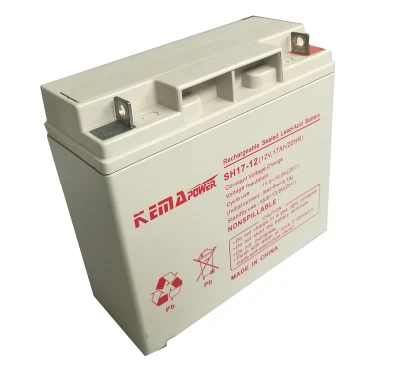 Sh38ah 12VDC Free Maintenance Floating Charge AGM Battery for UPS