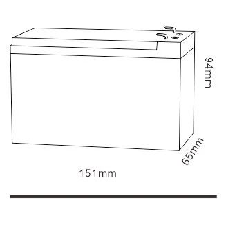 Tcs Chinese Manufacturer Energy Storage AGM Valve Regulated Sealed Lead Acid Dry Battery 12V 7ah Price for Electronic Scales