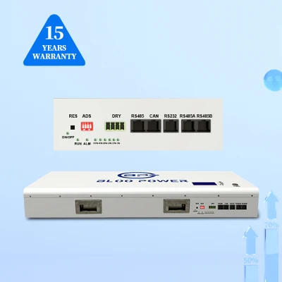 Bloopower 10kw 10kwh 20ah 400 Ah 48 Volt for Home Lighting Residental 5.12kwh Electric BMS Chargers House Supply at Home on Grid Storage Battery